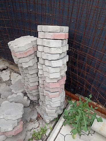 пол ламинант: Тротуарная плитка фигурная (форма «четырехлистник/клевер») - — 2