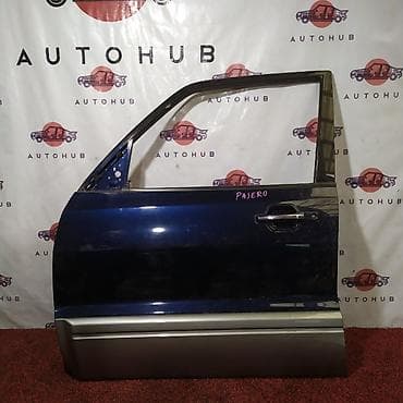 mitsubishi pajero 3: Дверь Mitsubishi Pajero V75 3500 2004 перед. лев. (б/у) — 1