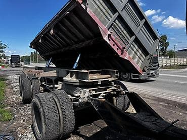 самосвал прицепы: Полуприцеп-самосвальный прицеп (трёхосный) для перевозки сыпучих — 6