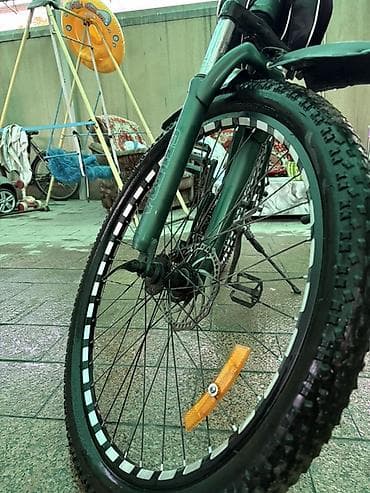 Велосипеды: Горный велосипед 26" - Колеса 26" с широкими внедорожными покрышками — 8