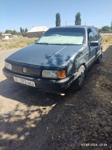авто с последующим выкупом бишкек саната: Volkswagen Passat: 1990 г., Механика, Бензин, Седан — 1
