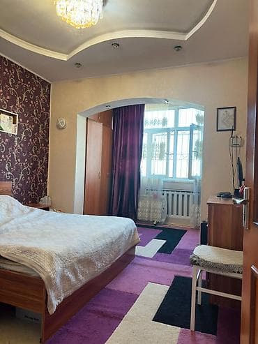 binar: 3 комнаты, 68 м², Аламедин-1 мкр 105 серия, 5 этаж — 10