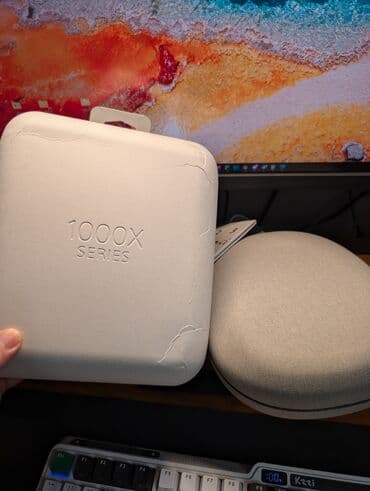 Ноутбуктар: 🎧 Наушники Sony WH-1000XM6 — фактически новые! Премиум бежевый цвет — 3