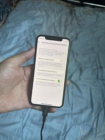 Техника жана электроника: IPhone X MQAC2RM/A, iOS 16.7.10 Характеристики: - Экран OLED Super — 3
