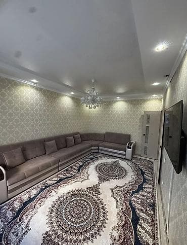 bay tash: 1 комната, 48 м², 106 серия улучшенная, 1 этаж, Косметический ремонт — 2