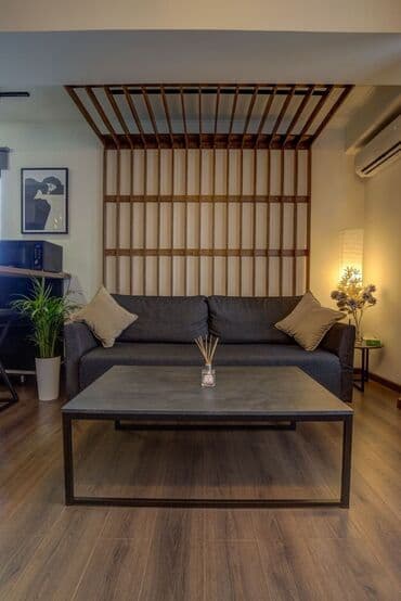 студия долгосрочно: 2 комнаты, Агентство недвижимости, Без подселения, С мебелью полностью — 11