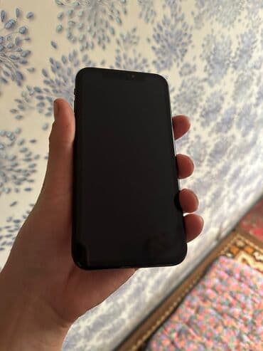 телефоны в россрочку: IPhone Xr, Колдонулган, 128 ГБ, Кара, 79 % — 2