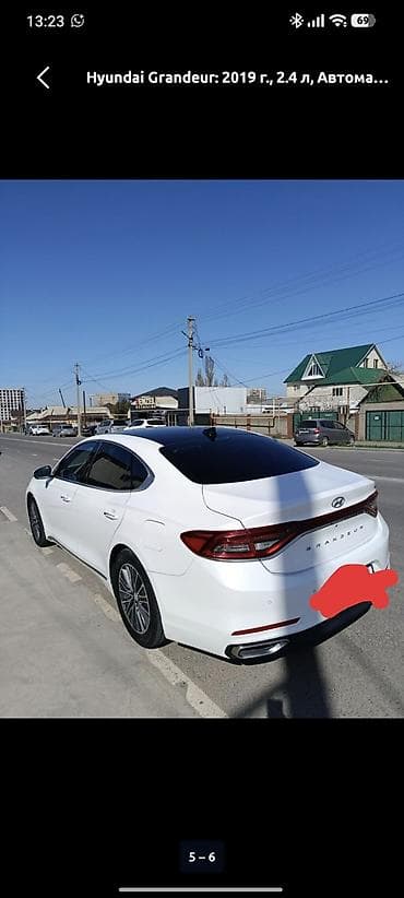 Hyundai Grandeur: 2019 г., 2.4 л, Автомат, Гибрид, Седан — 6