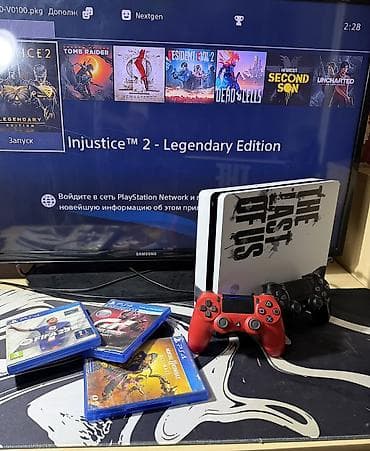 Видеоигры и приставки: 🎮 Sony PlayStation 4 Slim 1TB — прошитая, полный комплект! Продаю — 1