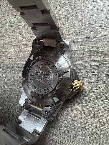Классические часы часы, Longines, Титан, Швейцария, Водонепроницаемые, Оригинал, Мужские, Б/у — 2