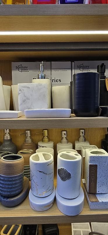 куплю мыло: Набор аксессуаров для ванной комнаты - Дозаторы для жидкого — 1