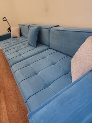 угловой диван новый: Угловой диван, C подушками, Трехместный — 2