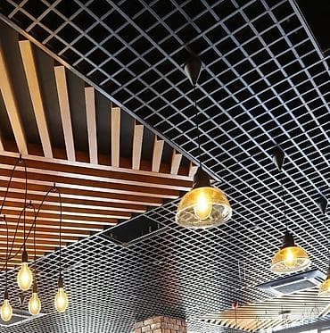 Потолки «Грильято» — лёгкие, стильные и удобные. Это металлические at lalafo.kg Потолки «Грильято» — лёгкие, стильные и удобные. Это металлические