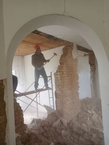обои для дома: Дубалдарды бузуу, Полдорду бузуу, Шыптарды чечүү | Гипсокартон дубалы, Тосмолорду бузуу, Эски шыбакты алуу | Эски тушкагаздардан тазалоо, Эски шыбоону түшүрүү, Актиташты кыруу | Ламинатты демонтаждоо, Паркетти демонтаждоо, Линолеумду демонтаждоо | Шифер чатыр, Металл черепицадан жасалган чатыр, Жумшак чатыр 6 жылдан ашык тажрыйба — 10