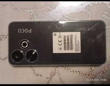 телефон режим 6: Poco M6, 256 ГБ, түсү - Кара — 1