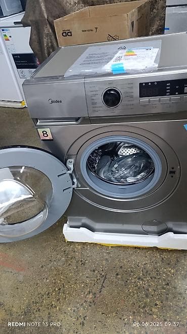 Стиральная машина автомат, Новый, Midea, До 8 кг, Фронтальная, Оптом — 10
