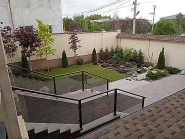 дизайн огорода: Газон. Автополив. Ландшафтный дизайн. Водоемы. Водопады. Рокарий — 1