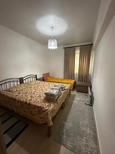 комната квартира: 2 комнаты, С мебелью полностью — 2