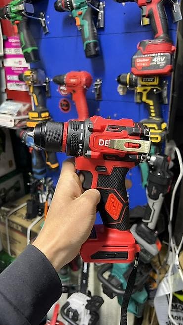 бесщеточный: Аккумуляторная бесщеточная дрель‑шуруповерт DELTA в кейсе — 2