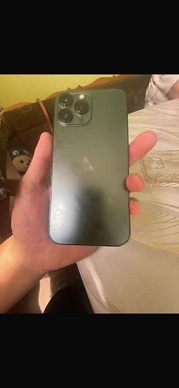 garmin 7x: IPhone 13 Pro, Б/у, 128 ГБ, Alpine Green, Зарядное устройство, Защитное стекло, Чехол, 100 % — 2