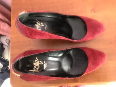 обувь ручной работы бишкек: Бордовые,замшевые красивые туфли.Италия.В отличном состоянии.Бренд — 2