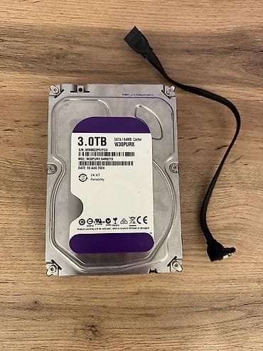 hdd для серверов hp (hewlett packard): Накопитель, Б/у, HDD, 3 ТБ, Для ПК — 1