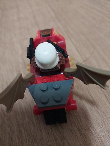 dragon: Игровой набор-конструктор из совместимых с LEGO деталей: красный — 3