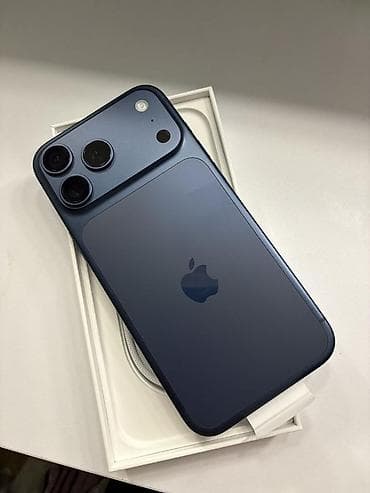 xbox 360 x: IPhone 17 Pro Max, Новый, 256 ГБ, Синий, Зарядное устройство, Коробка, 100 % — 1