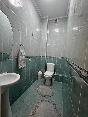 Недвижимость: 2 комнаты, 96 м², Индивидуалка, Ортосайский рынок / базар Индивидуалка, 3 этаж, Евроремонт — 10