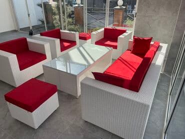 ручная работа салфетка на стол: Комплекты плетеной мебели — 2