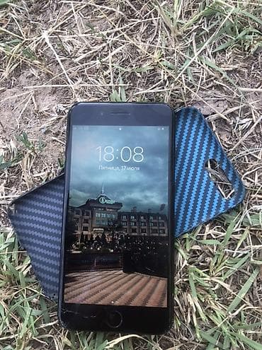 IPhone 7 Plus, Б/у, Черный, Чехол — 3