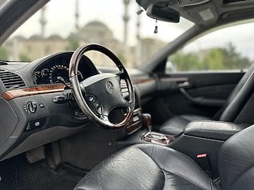 w22: Mercedes-Benz S-class AMG: 2002 г., 5.5 л, Автомат, Бензин, Седан — 8
