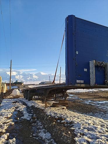 шнековый пресс: Прицеп, Schmitz Cargobull, Бортовой — 1