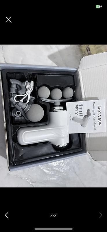 пушка для натяжной: Массажер B-Well, Перкуссионный пистолет, Все тело, Новый — 1