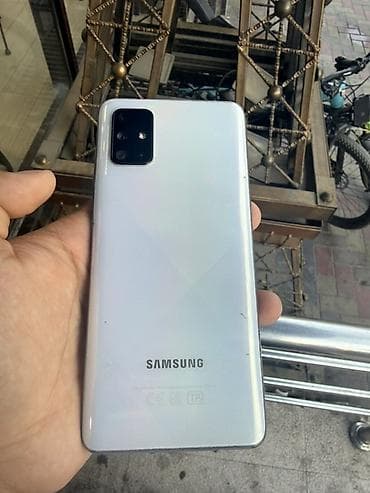 samsung 6s: Samsung Galaxy A51, Б/у, 128 ГБ, цвет - Белый, 2 SIM — 2