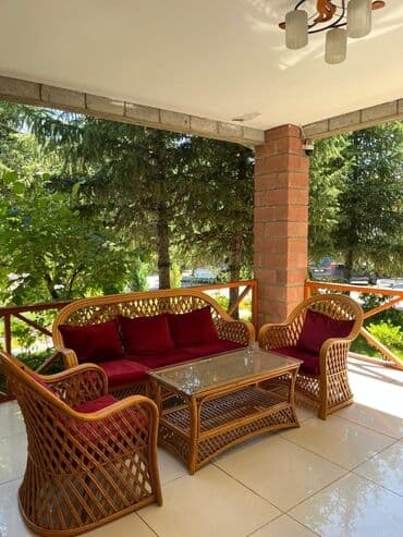 снять домик в горах: Коттедж, КОТТЕДЖ | Радуга West, Кош-Көл, Сауна, Барбекю, Батут — 34