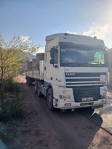 Услуги перевозки негабаритных и тяжёлых грузов на тягаче DAF с