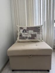 диван в стиле лофт: Большое кресло с ящиком — 4