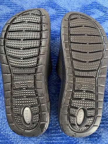 Босоножки, сандалии, шлепанцы: Мужские сандалии, 40, Crocs, Новый, цвет - Черный, Самовывоз, Платная доставка — 2