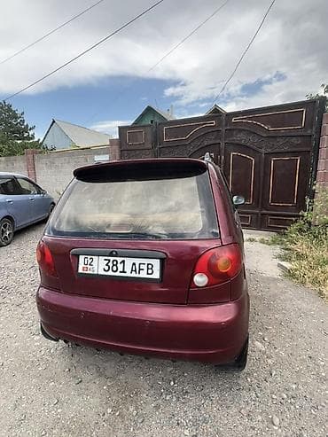 хонда истеп 1: Daewoo Matiz: 2009 г., 0.8 л, Кол менен иштөөчү, Бензин, Хетчбек — 3