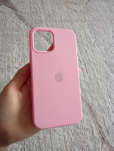 Силиконовый чехол для iPhone 13 (розовый) - Форм‑фактор: накладка с — 1