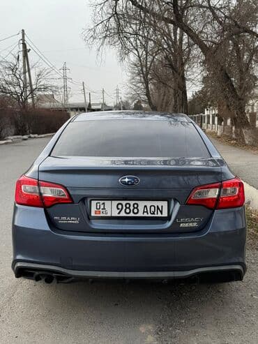 Subaru Legacy: 2017 г., 2.5 л, Вариатор, Бензин, Седан