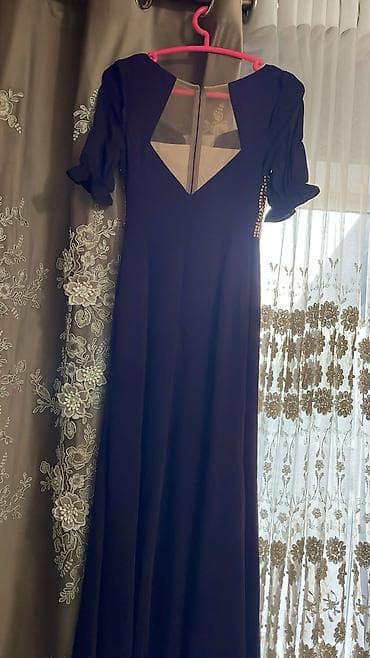 чехол s8: Вечернее платье, Русалка, Длинная модель, С рукавами, Стразы, S — 2