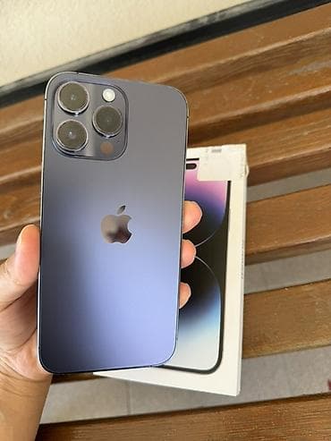 apple wath: IPhone 14 Pro, 256 ГБ, Deep Purple, Коробка — 2