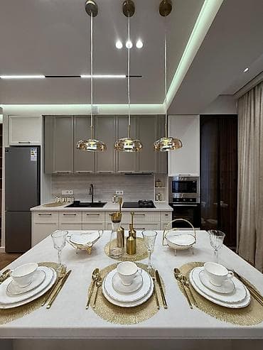 квартира элит: 3 комнаты, 80 м², Элитка, 8 этаж, Дизайнерский ремонт — 4