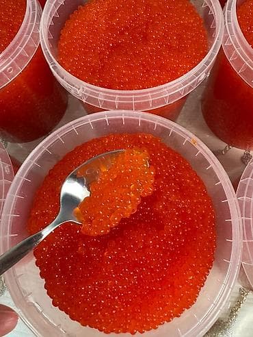 Мёд: Икра красная, зернистая, охлаждённая/замороженная, фасовка в — 2