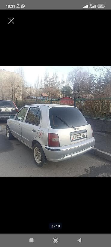 micra: Nissan Micra: 1993 г., 1 л, Ручные, Бензин, Хэтчбэк — 4