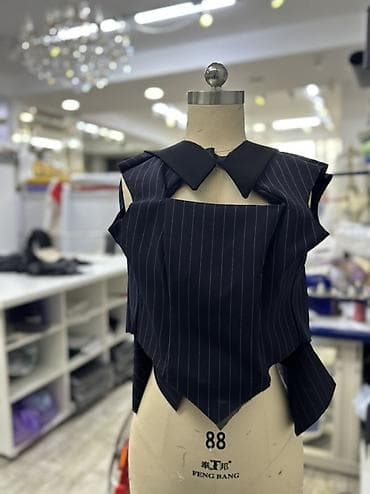 яркое платье: Повседневное платье, Made in KG, Короткая модель, S — 3