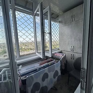 osh flat: 3 комнаты, 67 м², 105 серия, 9 этаж, Дизайнерский ремонт — 4
