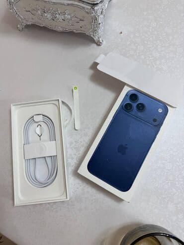 apple 6: IPhone 17 Pro Max, Новый, 256 ГБ, Blue Titanium, 100 % — 3